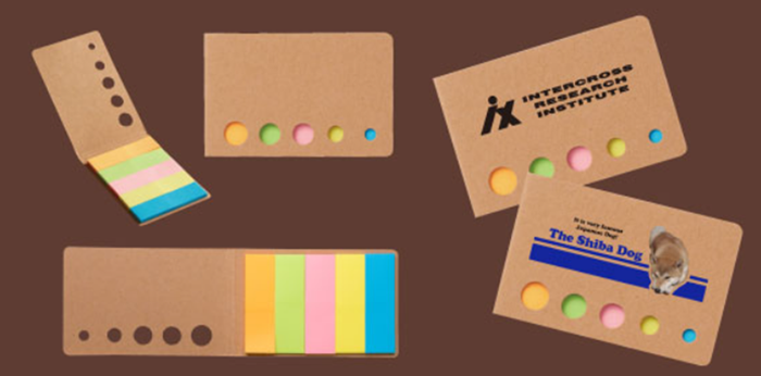 エコカバー付き付箋